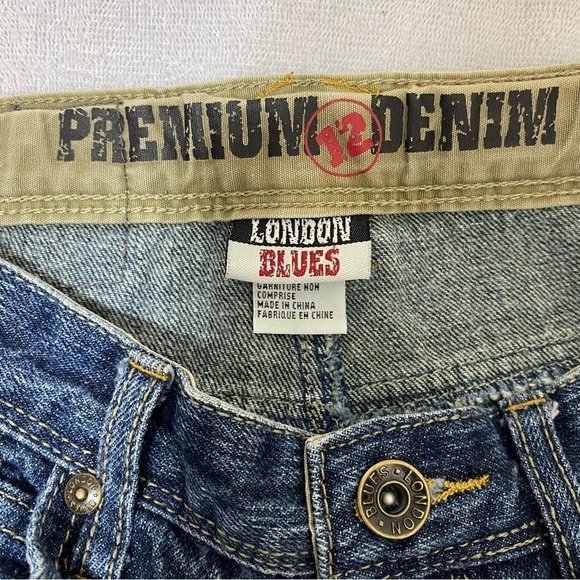 London Blues Premium Denim Boot Cut Boy Size 12 - Picture 5 of 6